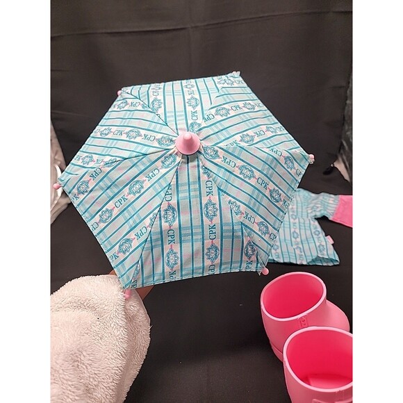 Cabbage Patch Kids Rain Coat, Umbrella And Rain Boots - Picture 5 of 9